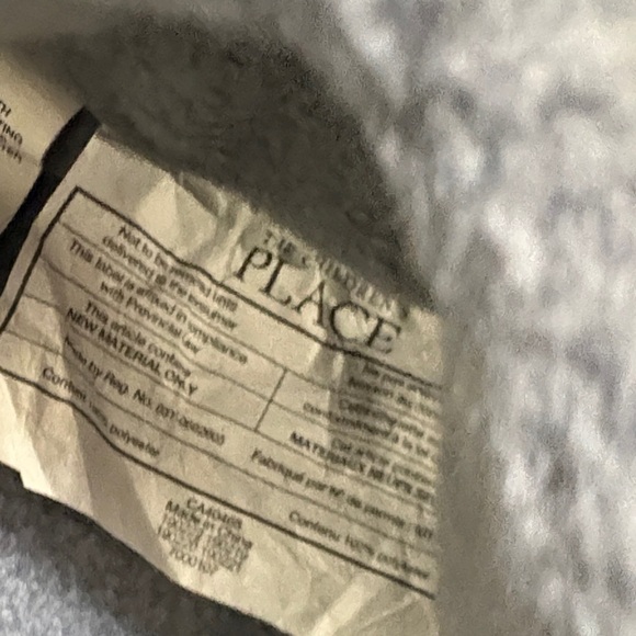 Children’s place size 3T, gray snow pants,  Overalls, Velcro adjustable - Picture 4 of 8